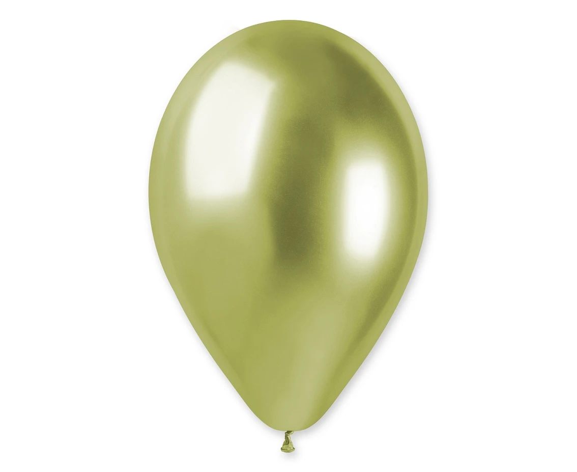 Balony Gemar 13", shiny zieleń kiwi, 50szt.