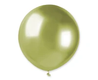 Balony Gemar 19", shiny zielene kiwi, 25szt.