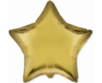 Balon foliowy 18" FX - Gwiazda (satynowy cytrusowy), niepakowany