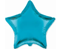 Balon foliowy 18" FX - Gwiazda (satynowy capri), niepakowany KK