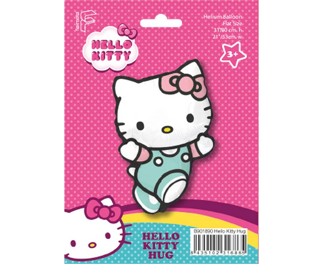 Balon foliowy 24" FX - Hello Kitty Hug (opak. papierowe), pakowany KK