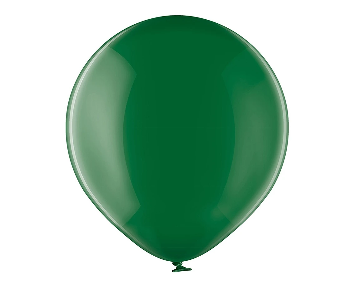 Balony Belbal 5", D5, (crystal green) crystal zielone, 25szt.