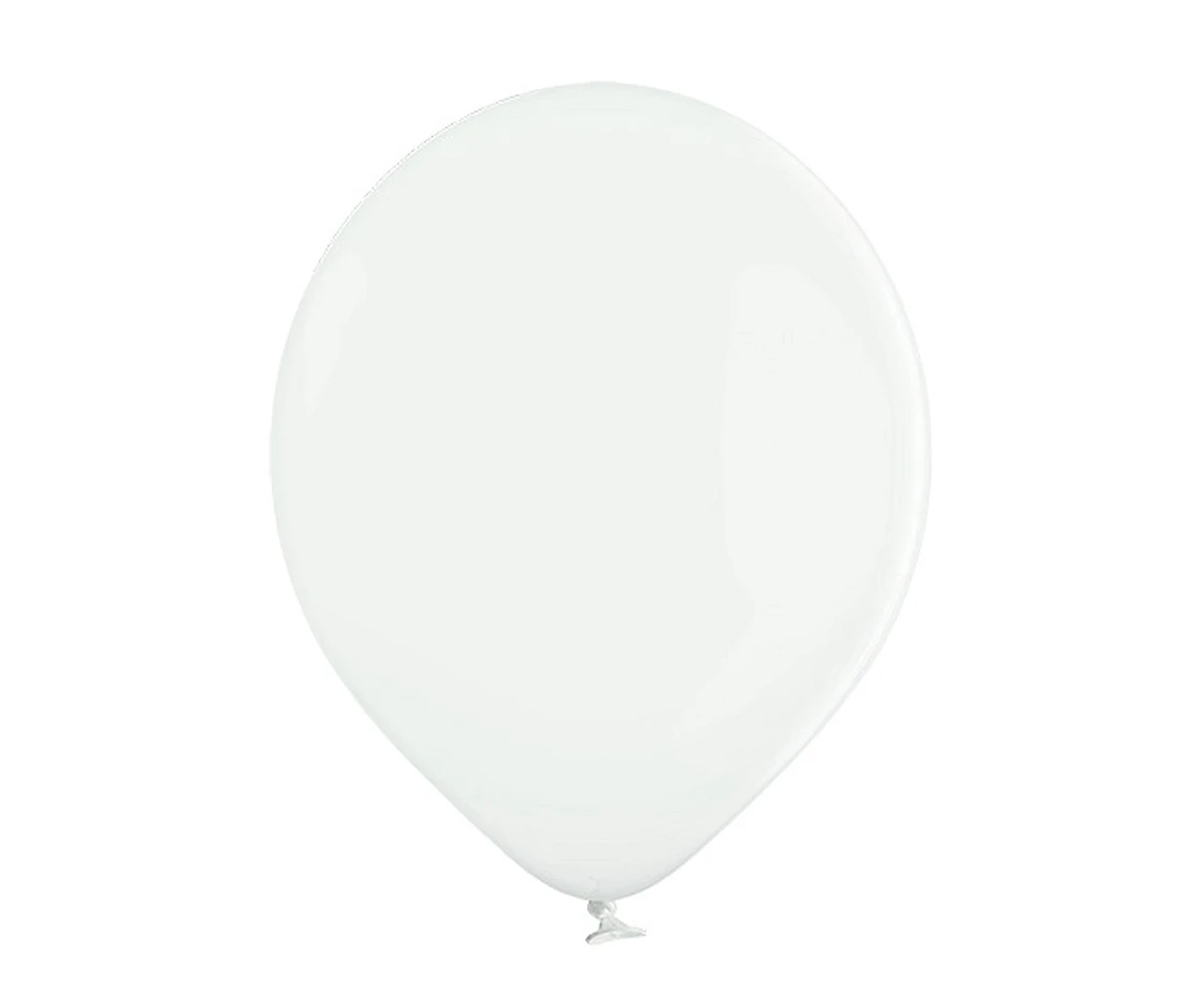 Balony Belbal 17", B150-002, (pastel white) pastel białe, 25szt.