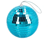 Kula disco, jasnoniebieska, 15 cm.