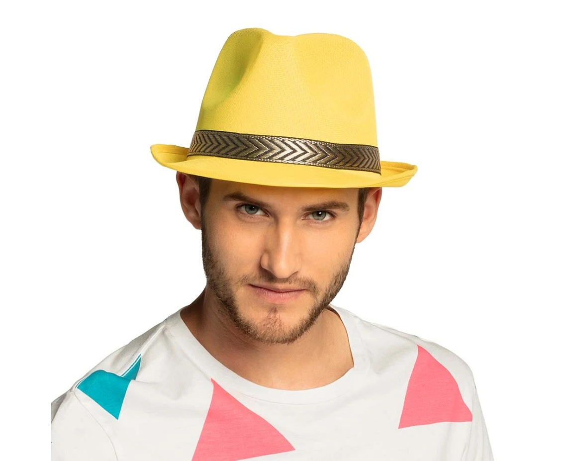 Kapelusz Funky, żółty