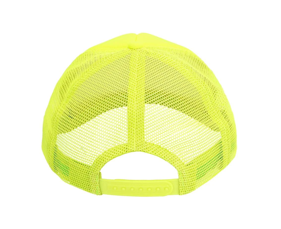 Czapka z daszkiem, neonowa- żółta