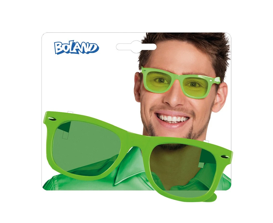Okulary Dance, neonowy zielony