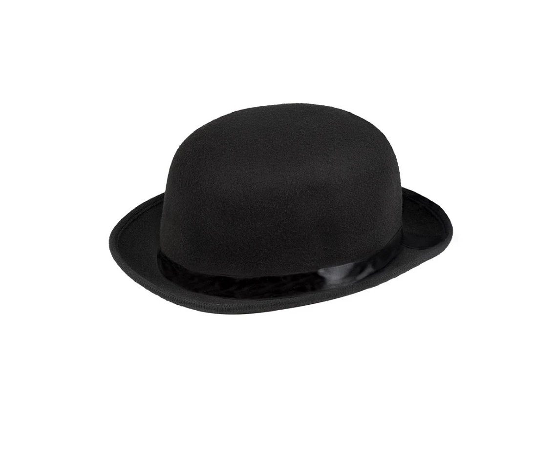 Melonik Steam bowler, czarny