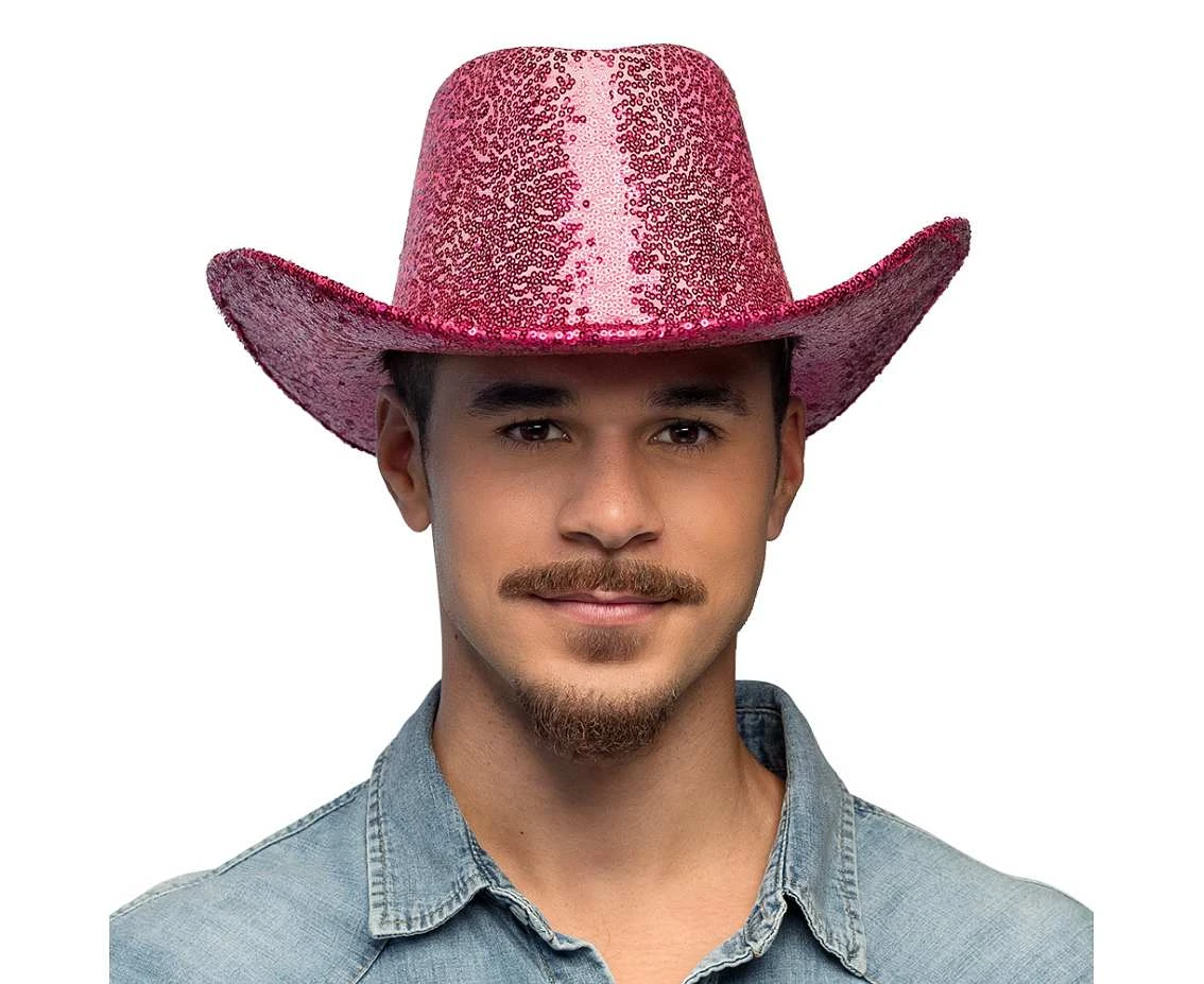 Kapelusz Rodeo, różowy