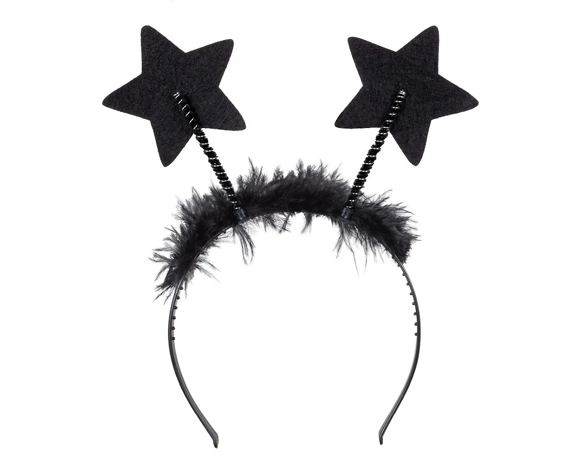 Tiara złote gwiazdki