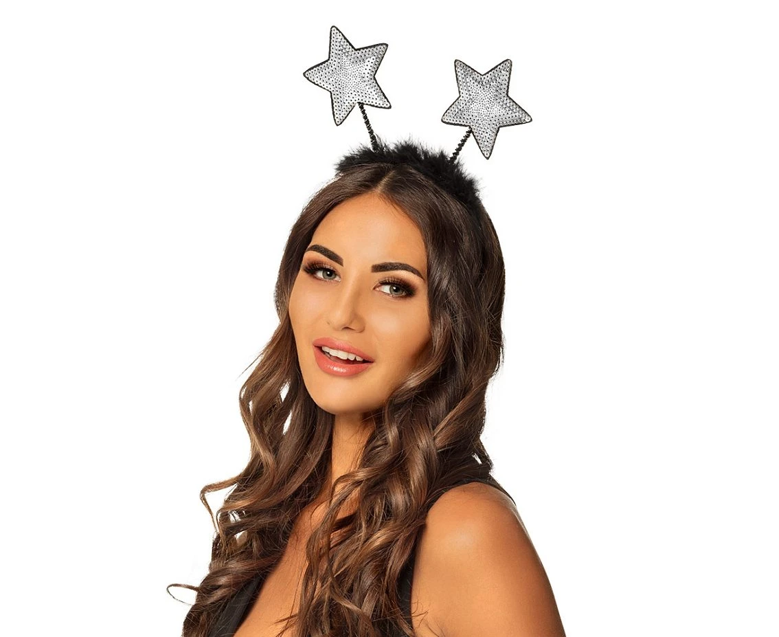 Tiara srebrne gwiazdki