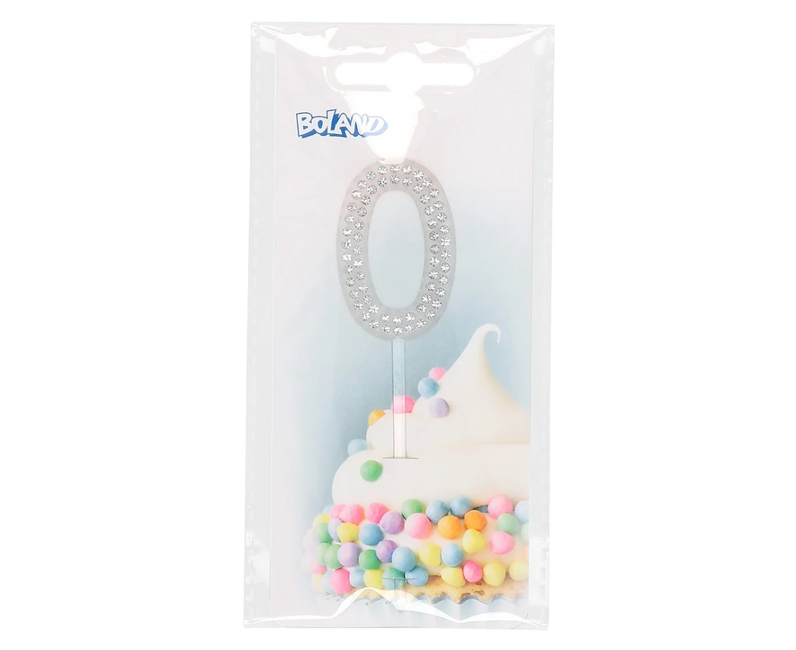 Piker diamentowy na tort 0, 2,5 x 10, 5 cm KK.