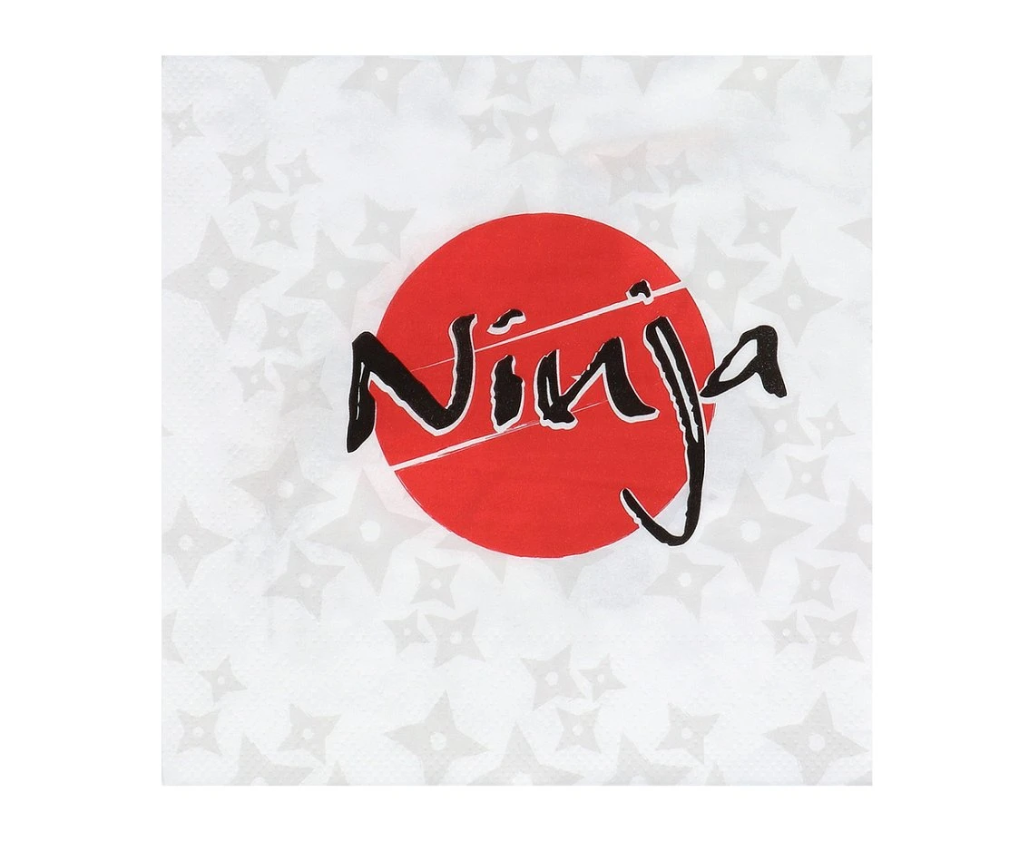 Serwetki papierowe Ninja, 33 x 33 cm, 20 szt.