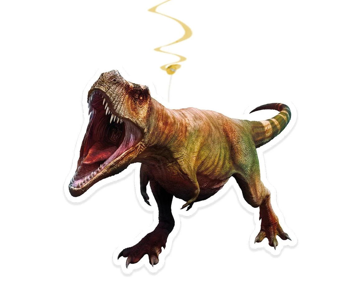 Dekoracja Dinozaur, dwustronna, 85 cm