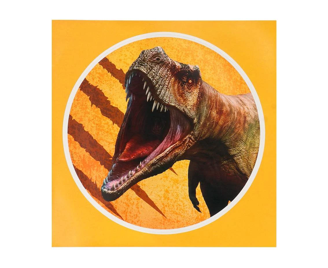 Naklejki 3D Dinozaur, 20 cm, 4 szablony KK