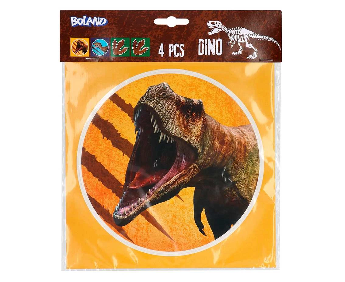 Naklejki 3D Dinozaur, 20 cm, 4 szablony KK