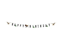 Banner Dinozaur Happy Birthday, 205 cm
