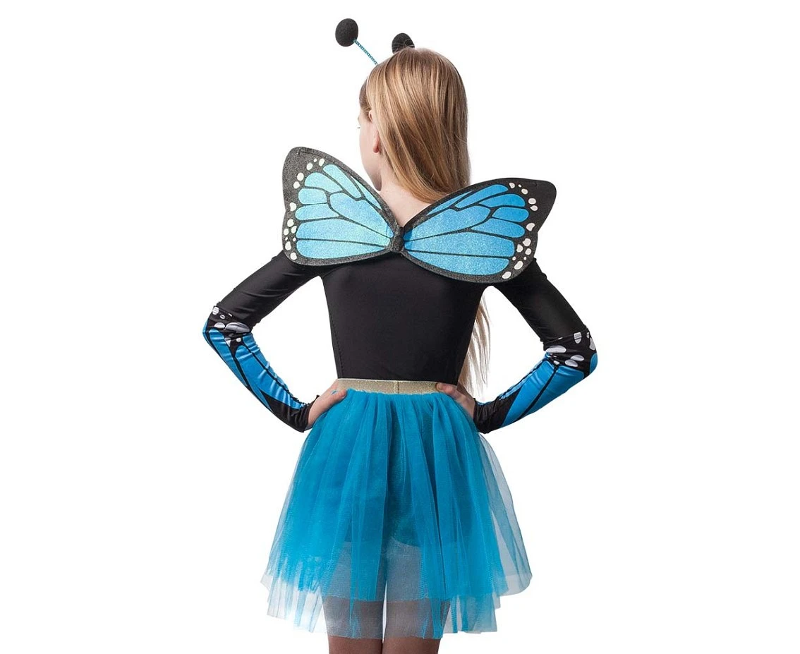 Zestaw dla dzieci Motyl (skrzydła, tutu, opaska, rękawiczki)