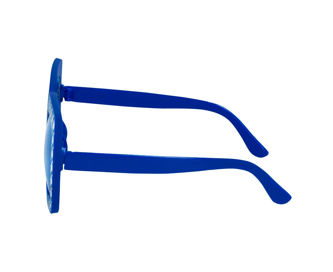 Okulary Bling, niebieskie
