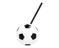 Kubek Football z rurką, 450 ml
