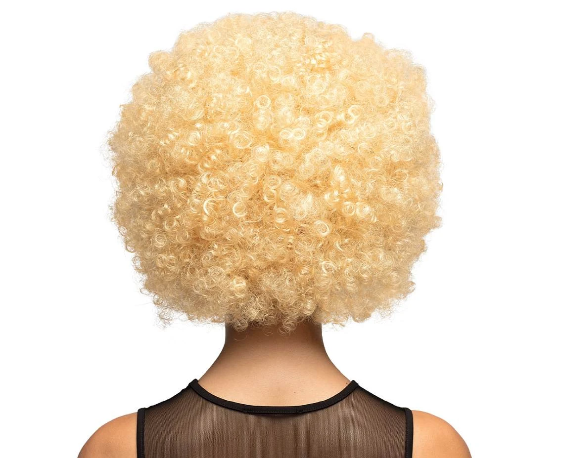 Peruka Afro, blond