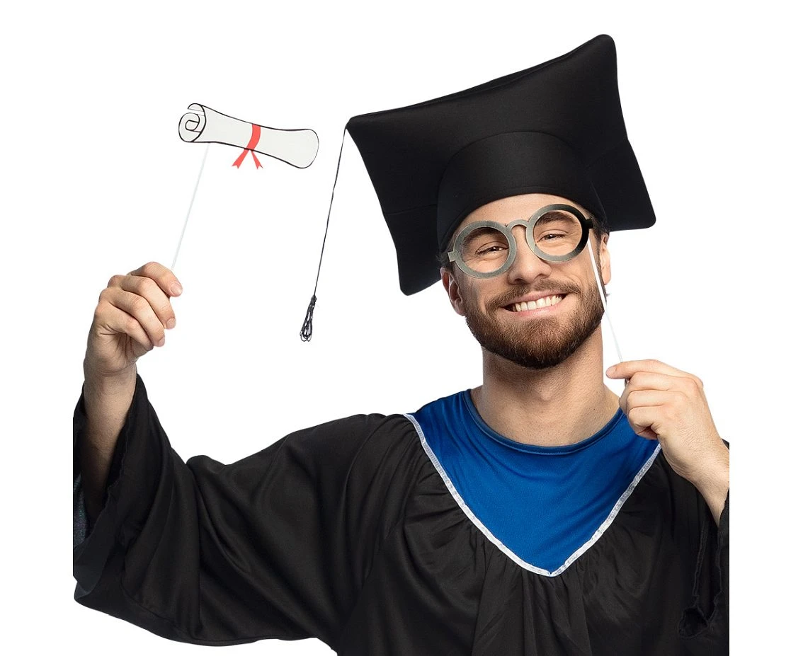 Rekwizyty do zdjęć Graduation, 10 szt.