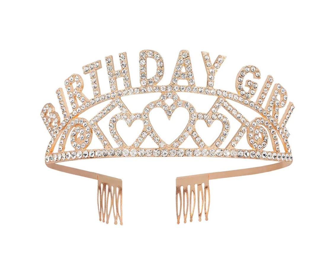Opaska metalowa 'Birthday Girl'