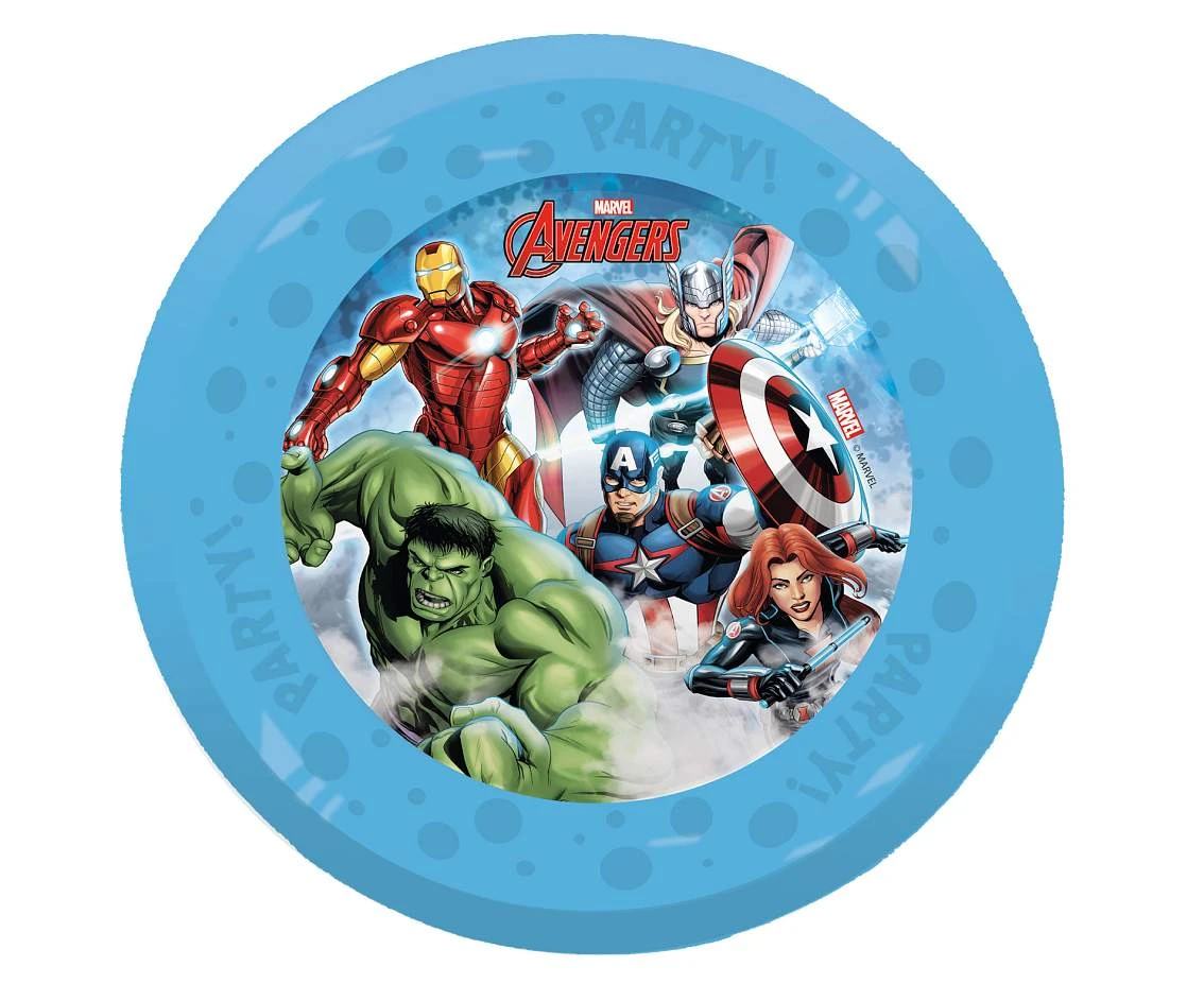 Talerzyki wielokrotnego użytku Avengers Infinity Stones Marvel, 21 cm, 4 szt. KK