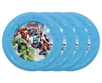 Talerzyki wielokrotnego użytku Avengers Infinity Stones Marvel, 21 cm, 4 szt. KK