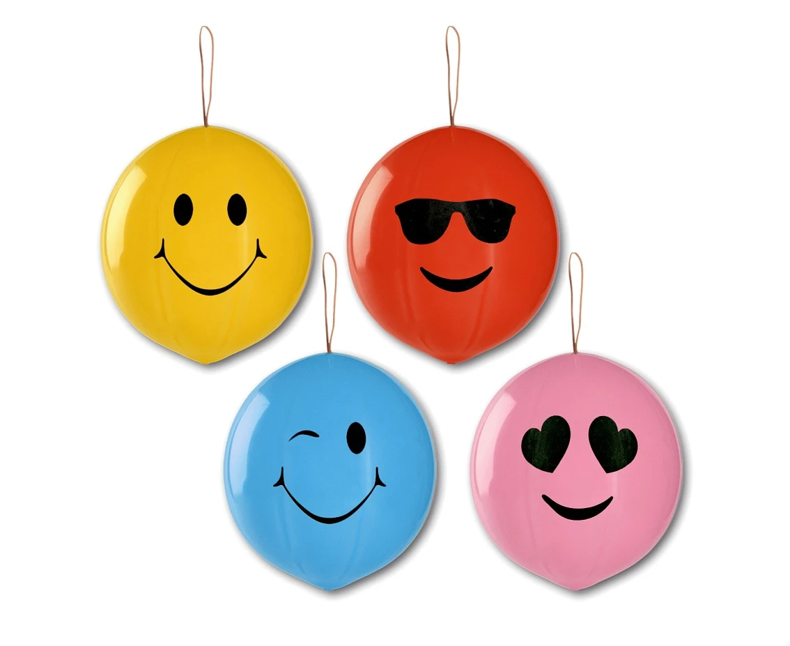 Balony Piłki z uśmiechami, 20 szt.