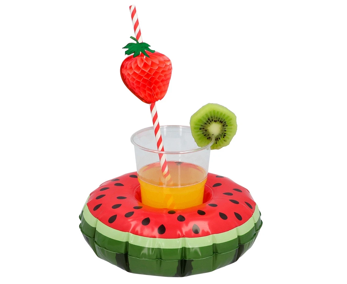 Nadmuchiwany uchwyt na kubek Arbuz, 20 cm KK