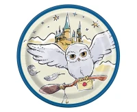 Talerzyki papierowe HARRY POTTER 7" , 8 szt.
