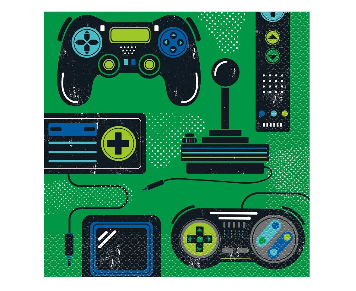 Serwetki papierowe GAMER, 16 szt.
