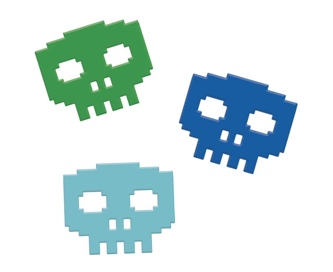 Konfetti papierowe Gamer, 1 szt. KK