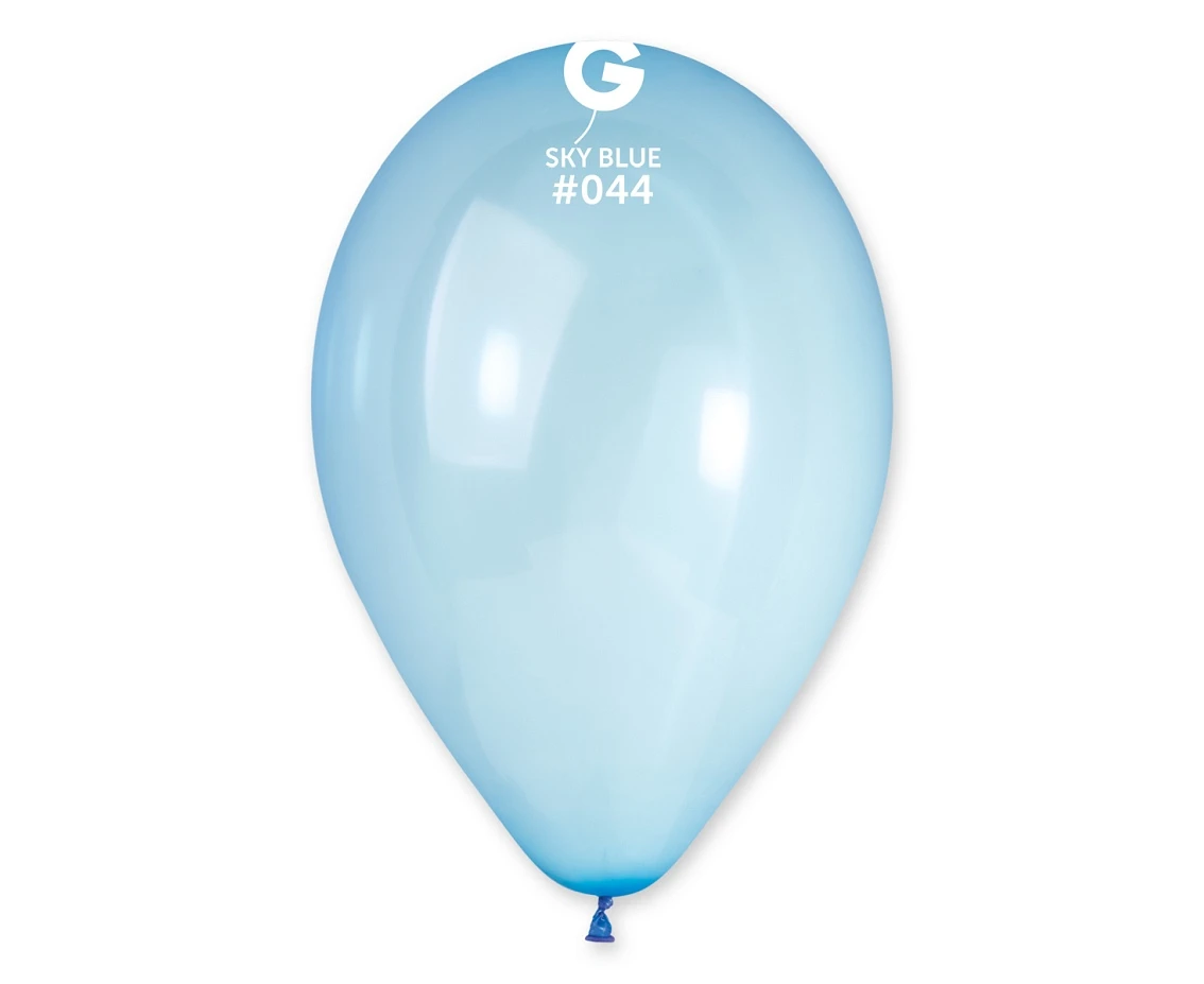 Balony Gemar 10", crystal mix, 100szt.