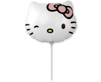Balon foliowy 14" FX - Hello Kitty (głowa), niepakowany