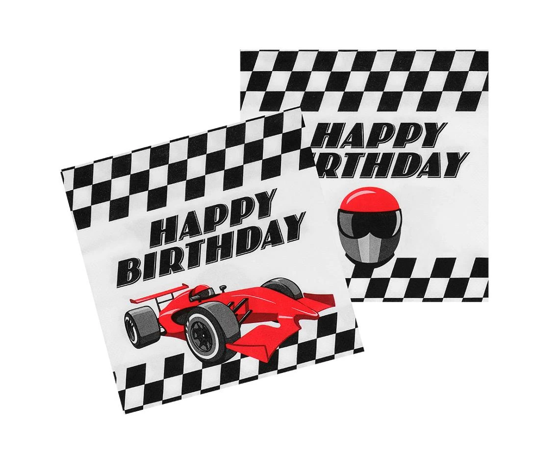 Serwetki papierowe Racing, 33 x 33 cm, 20 szt. KK.