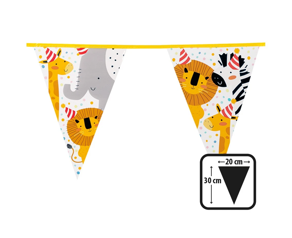 Baner flagi Safari, 30 x 20 cm, 6 m.
