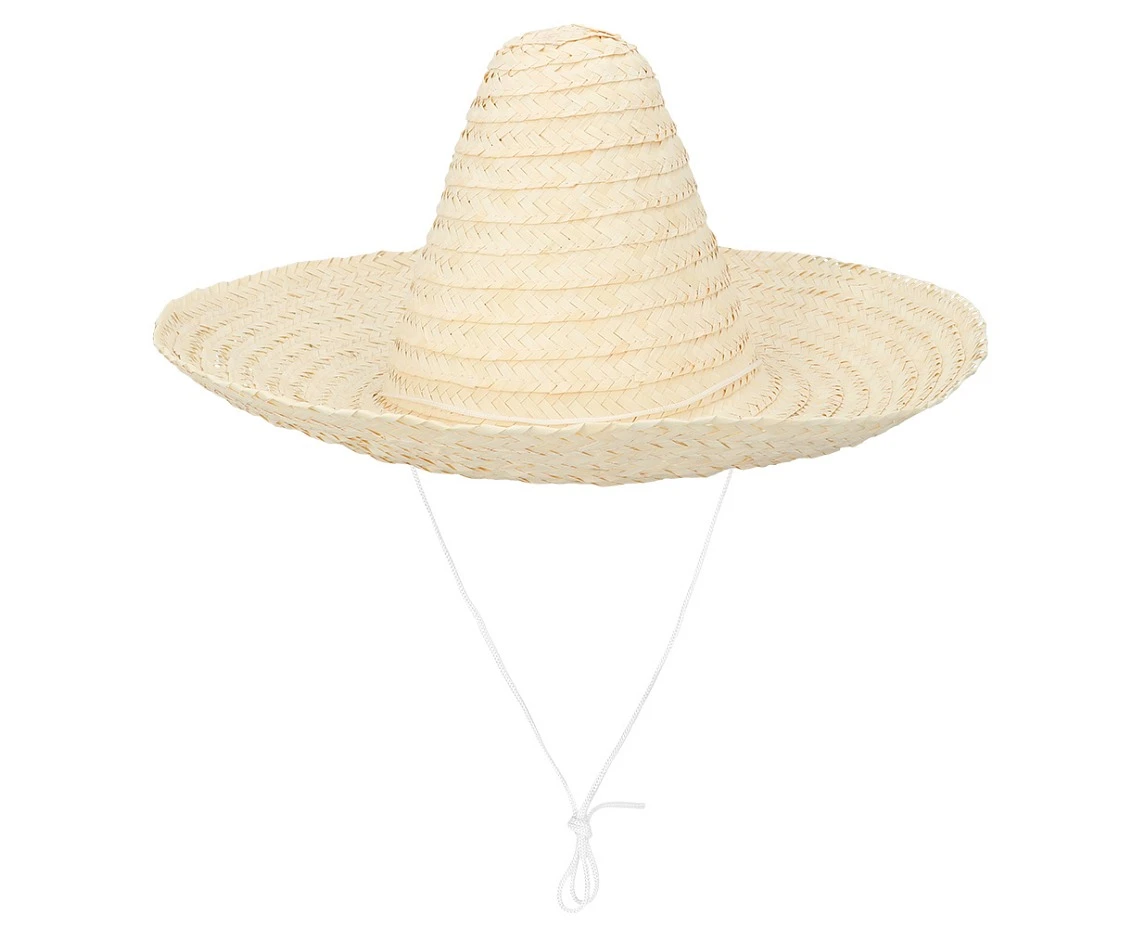 Kapelusz Sombrero , beżowy, 49 cm