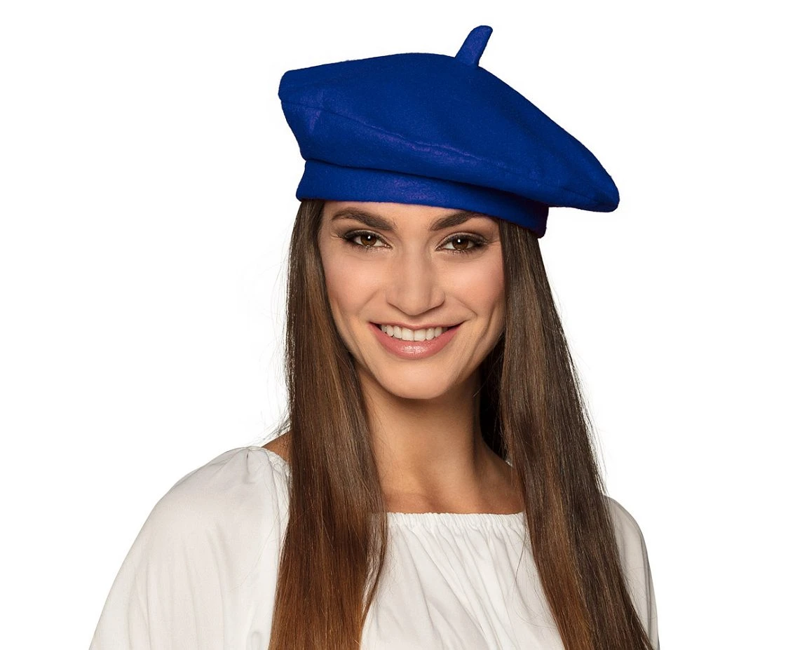Beret Francuski niebieski