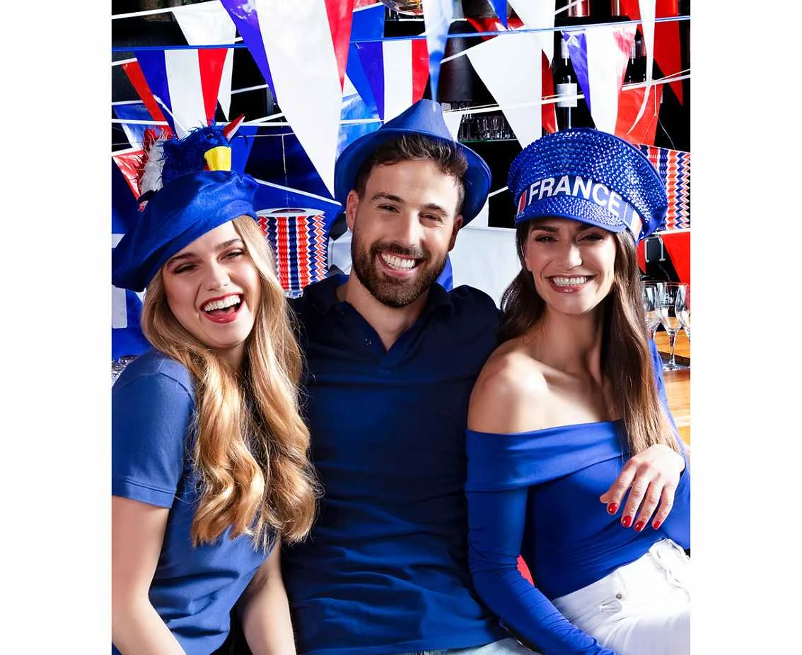Beret Francuski niebieski