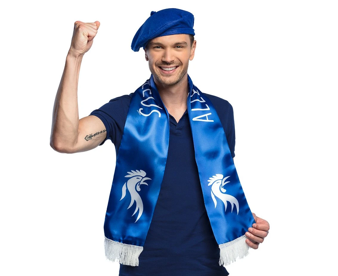 Beret Francuski niebieski