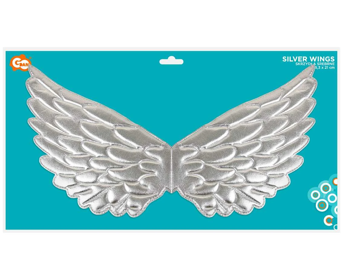 Skrzydła srebrne (45,3 x 21 cm)