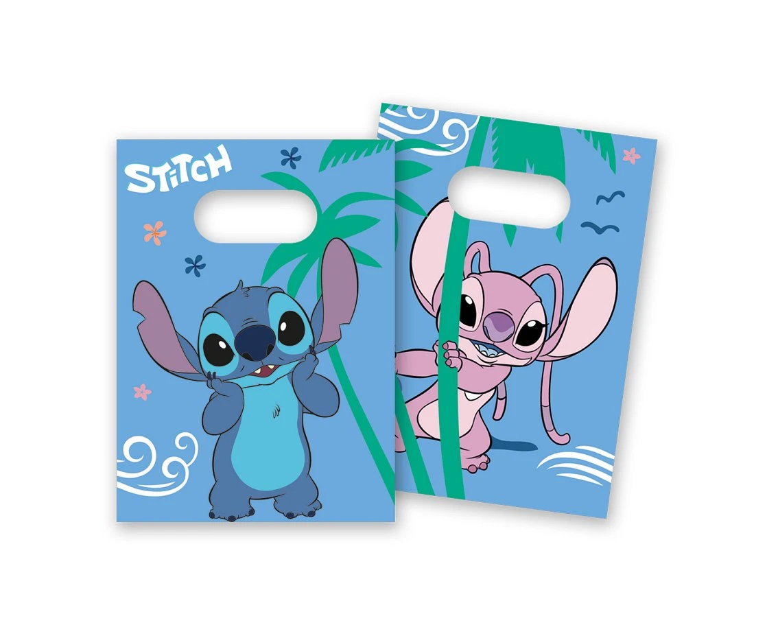 Torebki papierowe Stitch & Angel Disney, (FSC), 4 szt.