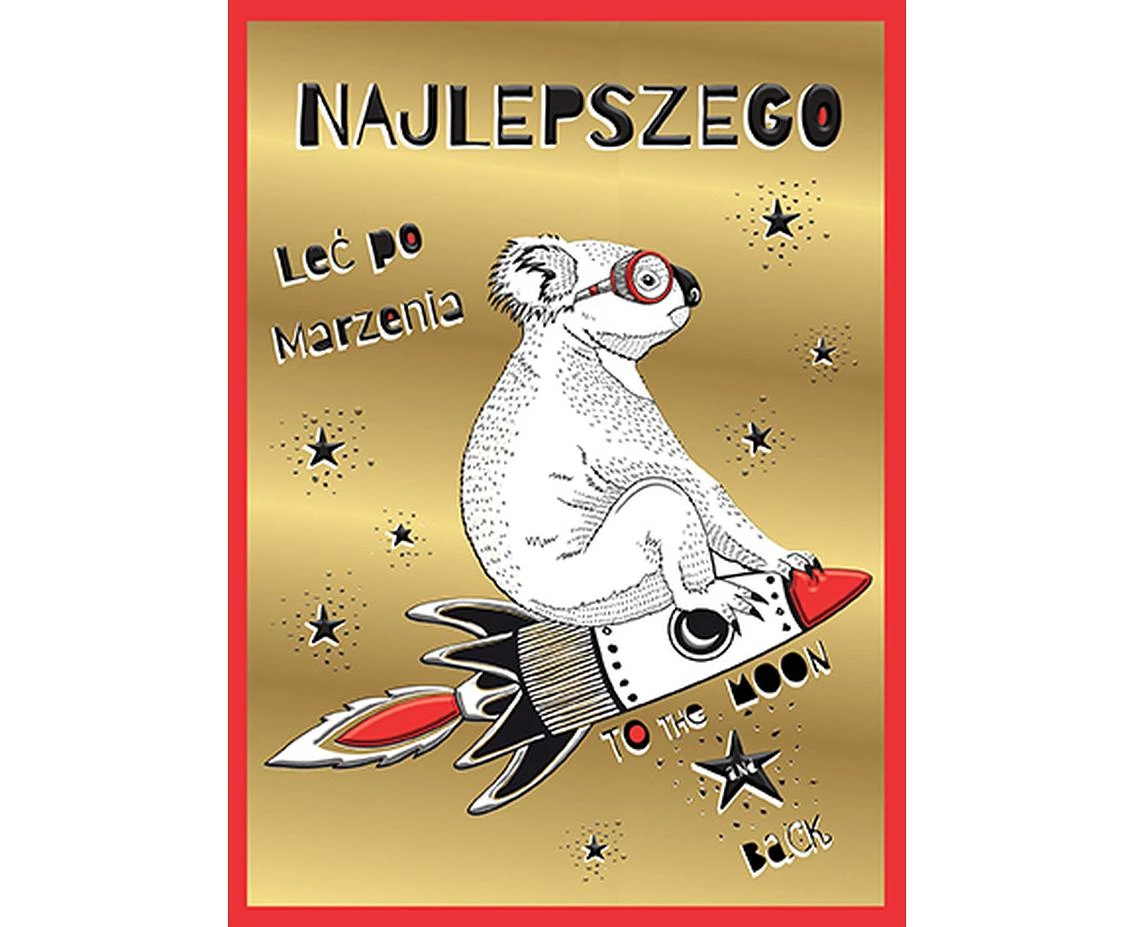 Kartka okolicznościowa B6 ODLOTOWIEC, 1 szt.