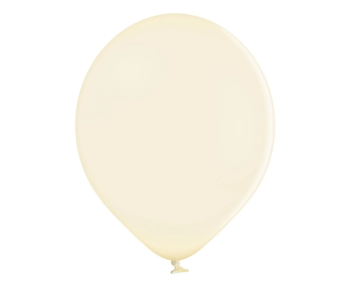 Balony Belbal 12", B105-016, (pastel vanilla) pastel waniliowe, 50szt. KK