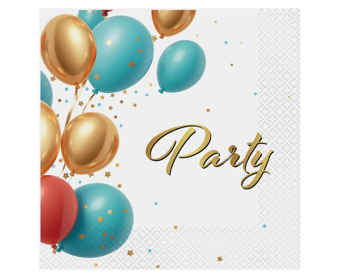 Serwetki pap., Party, 33 x 33 cm, 20 szt. BB