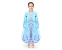 Strój dla dzieci "Błękitna Princess" (sukienka) rozm. 110-125 cm KK
