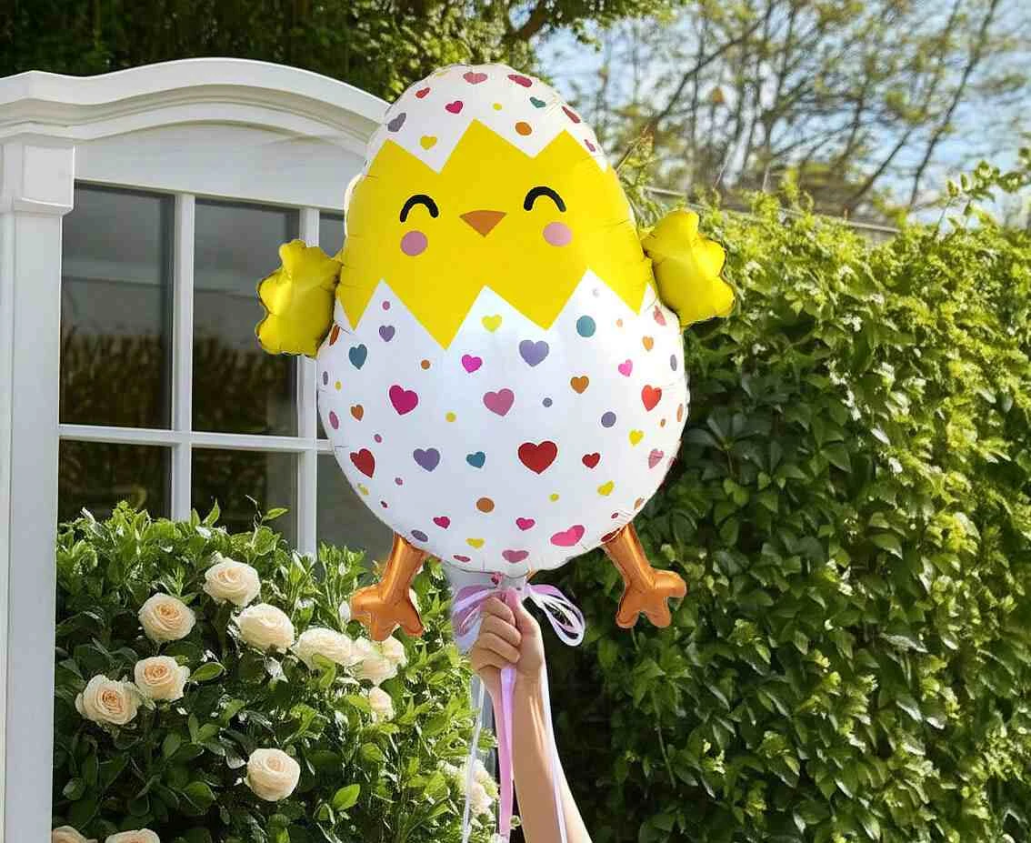Balon foliowy 24" FX - Wesoły Kurczak, niepakowany