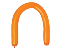 Balony Gemar, rurki włoskie typ 350, pomarańczowe, 100szt. KK